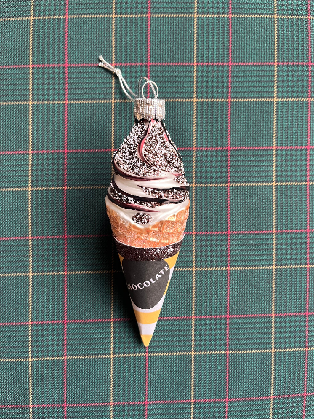 Glass Christmas Ornament 