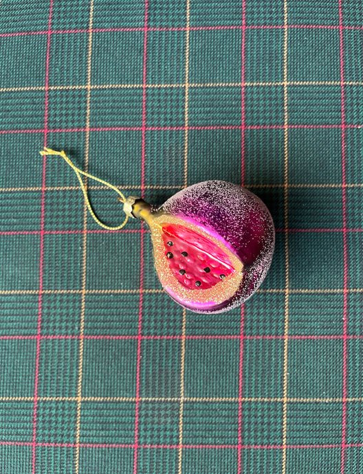 Glass Christmas Ornament 