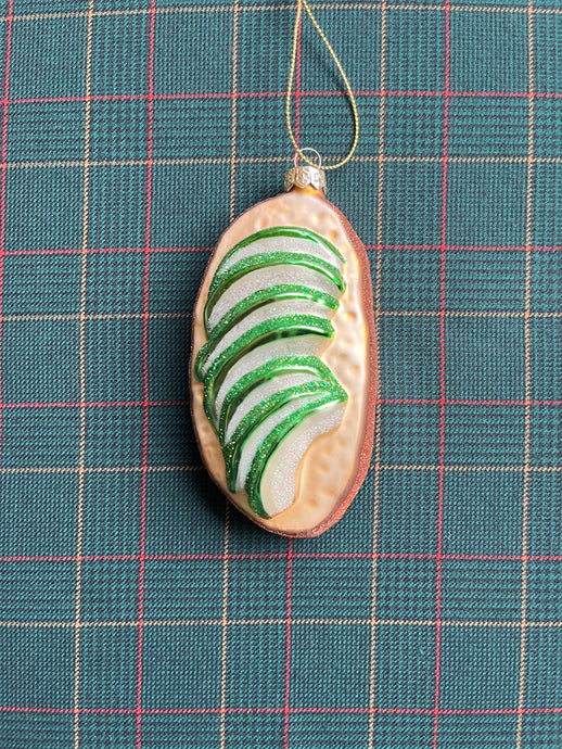 Glass Christmas Ornament 
