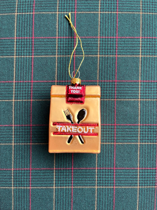 Glass Christmas Ornament 