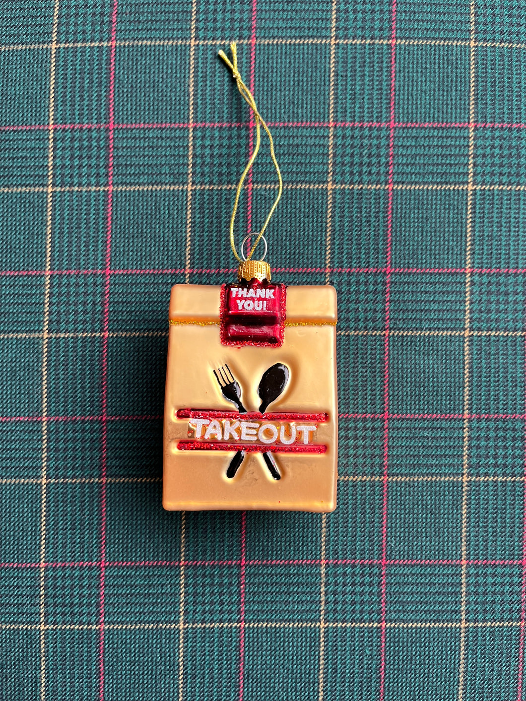 Glass Christmas Ornament 