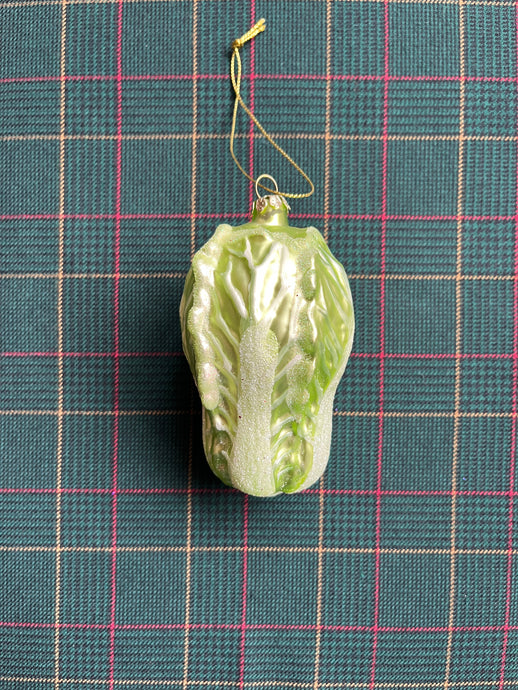 Glass Christmas Ornament 