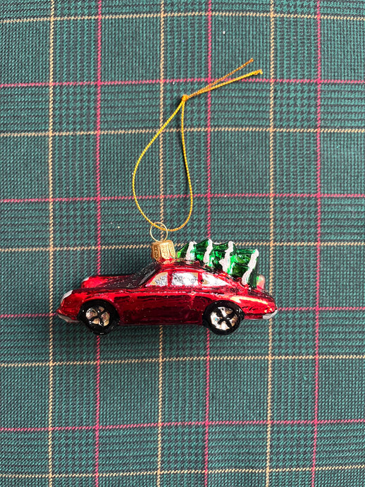 Glass Christmas Ornament 