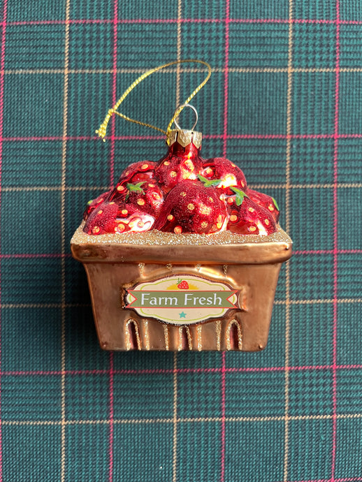 Glass Christmas Ornament 