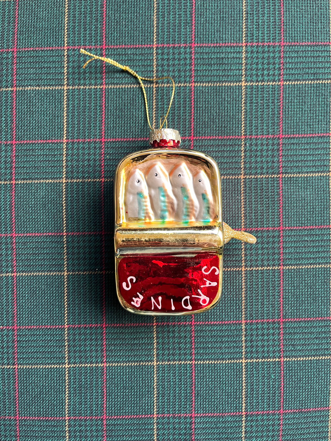Glass Christmas Ornament 