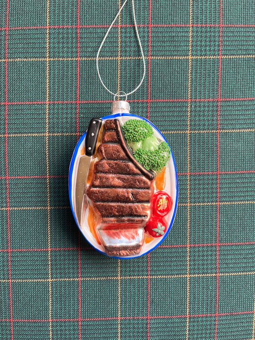Glass Christmas Ornament 