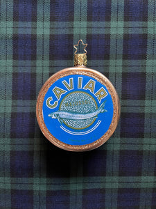 Glass Christmas Ornament "Le Beluga"