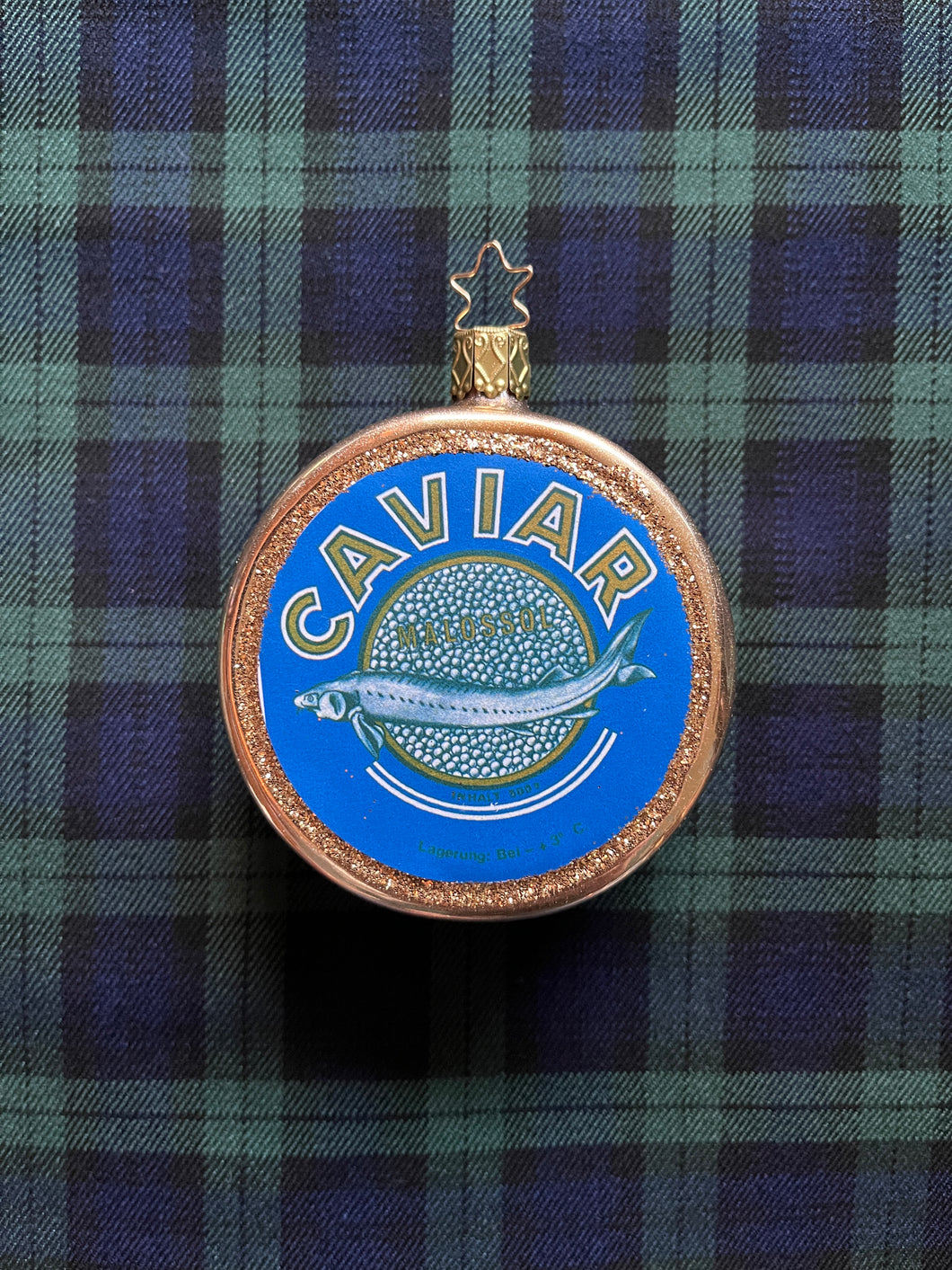 Glass Christmas Ornament 