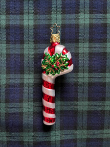 Glass Christmas Ornament "The Candy Cane"
