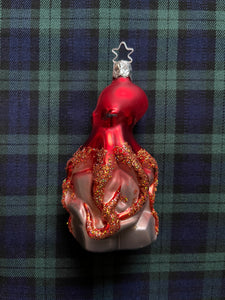 Glass Christmas Ornament "La Polpo"