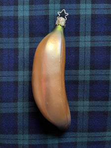 Glass Christmas Ornament "La Banane"