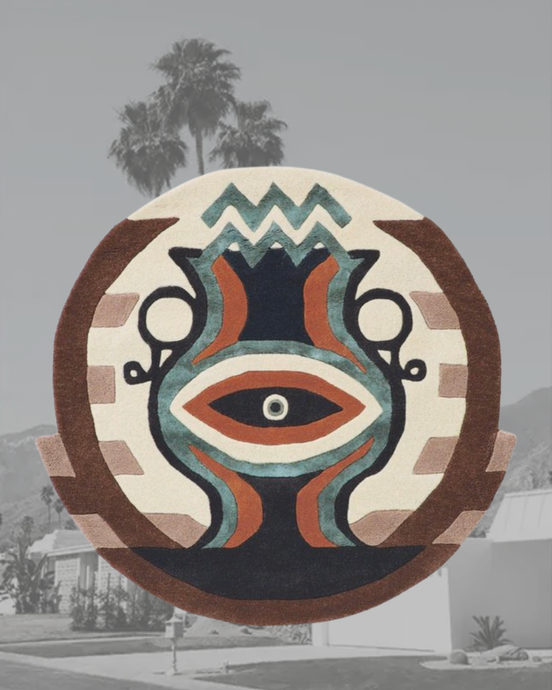 Aquarius handtufted wool rug