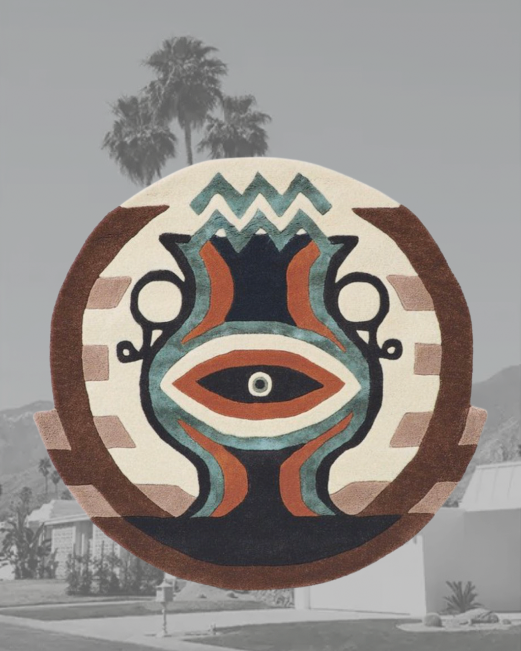 Aquarius handtufted wool rug