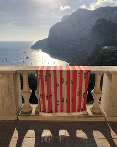 Summer / beach throw "Jaquetta"