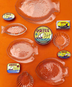 vintage fish plate