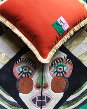 Load image into Gallery viewer, Fringed cushion &quot;Aldo&quot;