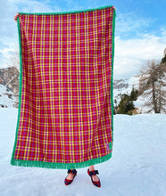 Load image into Gallery viewer, Wool Fringed Throw &quot;Theodore&quot;