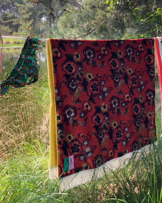 Summer / beach throw 